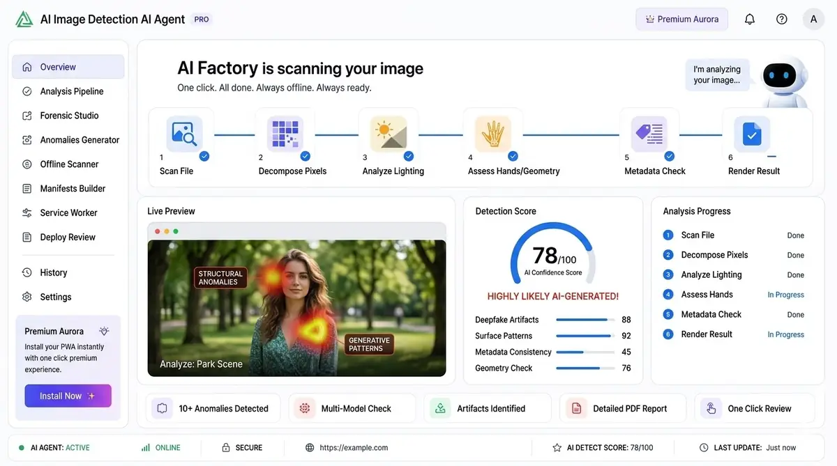 AI food reviewer generator — example of the AI tool dashboard software